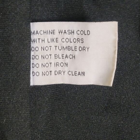 Marc Ecko Cut & Sew Mens Faux Leather Jacket‎ Medium Black Pockets Casual - Picture 7 of 10